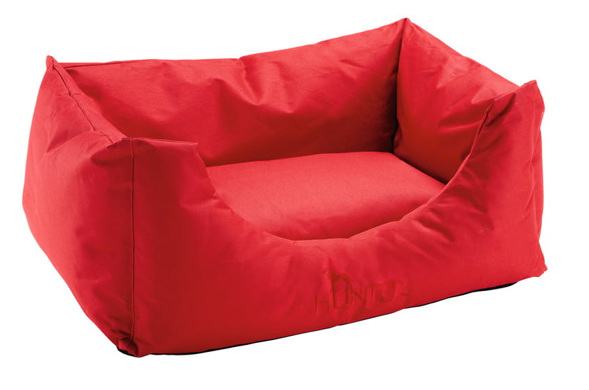 Hunter poduszka dla psa Gent antybakteryjna, 60 x 45 cm, czerwony