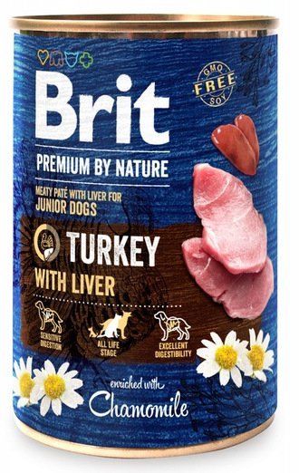 Brit Premium by Nature Turkey With Liver 800g 41717-uniw