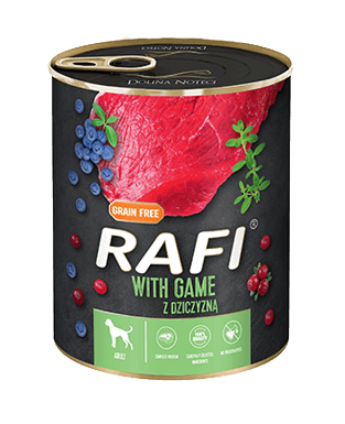 Dolina Noteci Rafi z dziczyzną 800g 41872-uniw