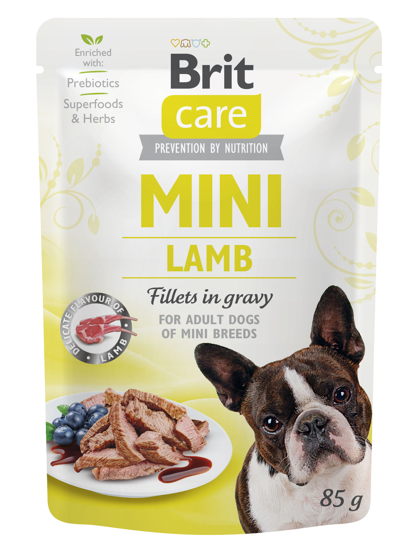 Brit CARE Mini Lamb fillets ingravy 85g 42308-uniw