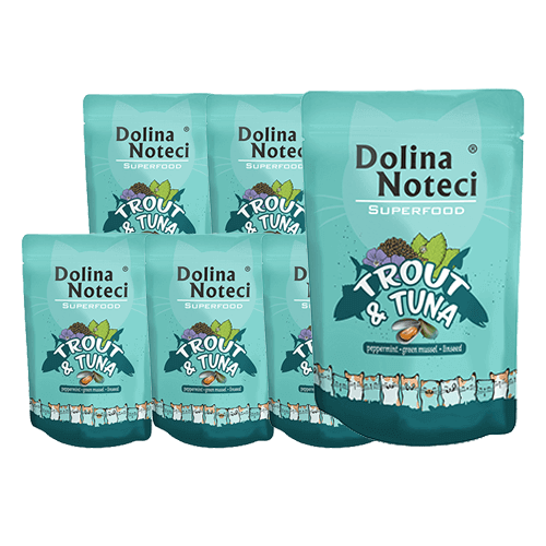 Dolina Noteci Superfood pstrąg i tuńczyk saszetka 10x85g 42321-uniw