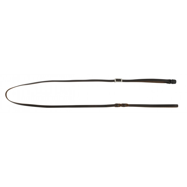 Kerbl Smycz skórzana GoLeyGo Vegas z Adapterem,brązowa 10mm x 105-165cm,S,max.15kg
