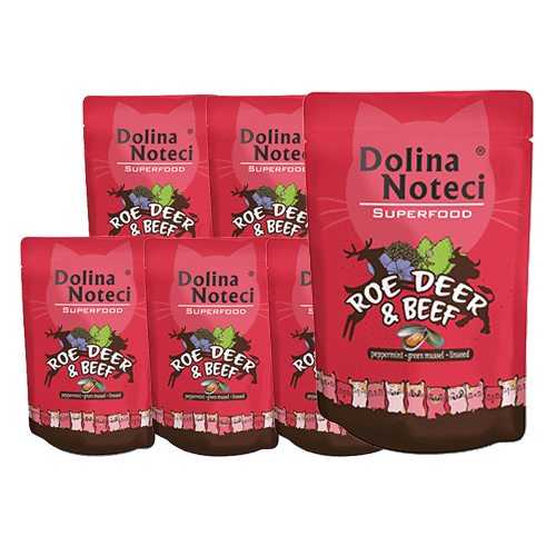 Dolina Noteci Superfood sarna i wołowina saszetka 10x85g