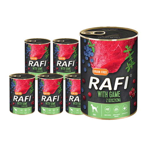 Dolina Noteci Rafi z dziczyzną 6x400g 42517-uniw