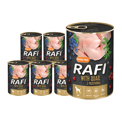 Dolina Noteci Rafi z przepiórką 6x400g 42516-uniw
