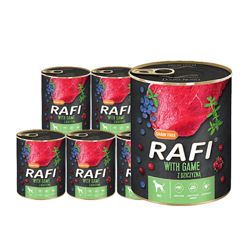 Dolina Noteci Rafi z dziczyzną 6x800g 42527-uniw