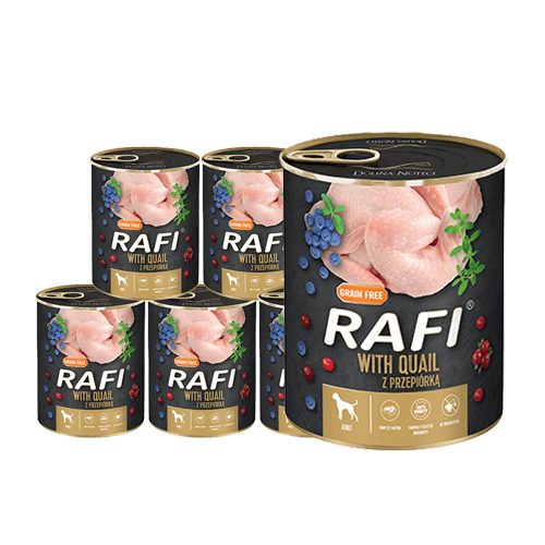 Dolina Noteci Rafi z przepiórką 6x800g 42528-uniw