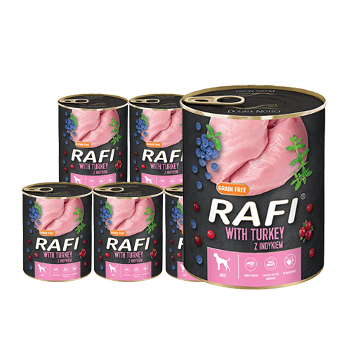 Dolina Noteci Rafi z indykiem 6x800g 42525-uniw
