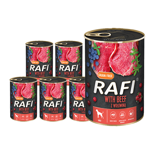 Dolina Noteci Rafi z wołowina 6x400g 42520-uniw