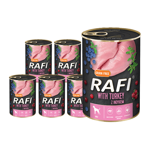 Dolina Noteci Rafi z indykiem 6x400g 42518-uniw