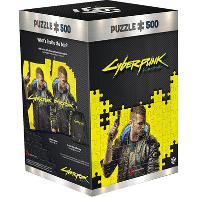 CENEGA Cyberpunk 2077: Keyart male V puzzles 500