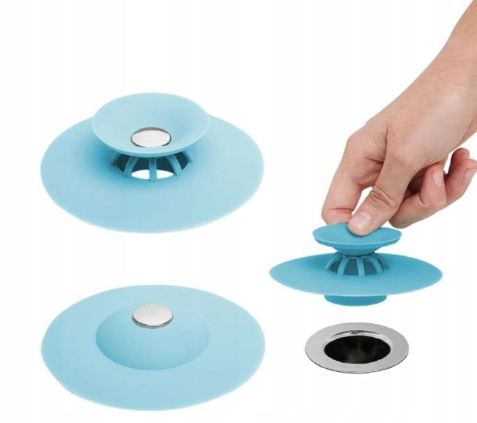 Korek silikonowy zatyczka do zlewu wanny umywalki