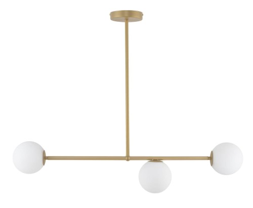 Sigma Gama lampa wisząca 3-punktowa złota 33332 33332