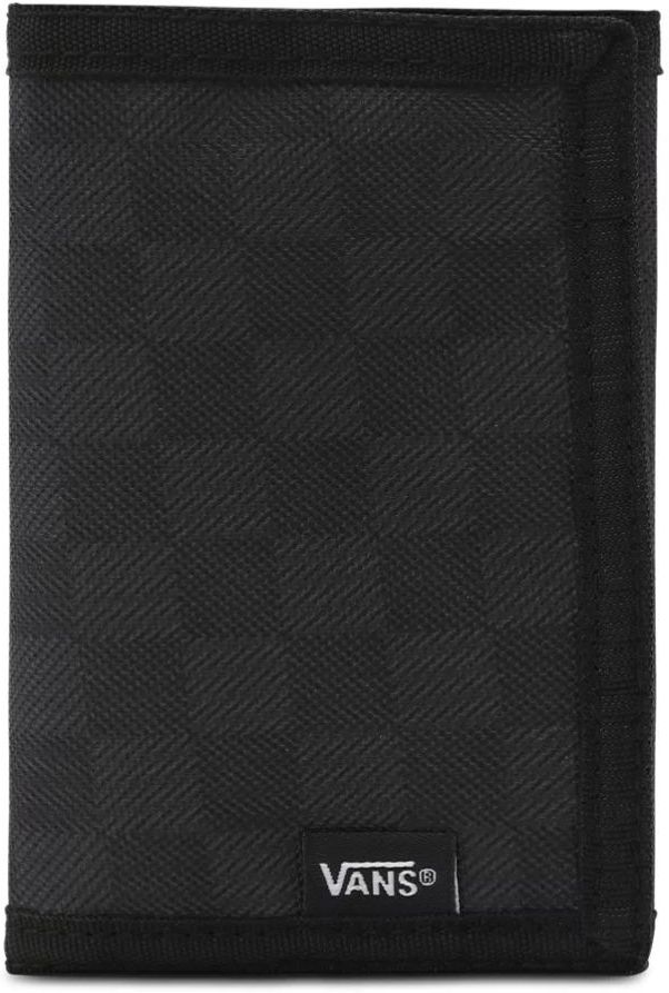 portfel VANS SLIPPED WALLET Black/Charcoal Checkerboard