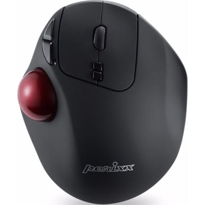 Perixx PERIMICE-717 bezprzewodowa mysz programowalne Trackball  34 MM Trackball  7 przyciski (5 z możliwością programowania) 11568