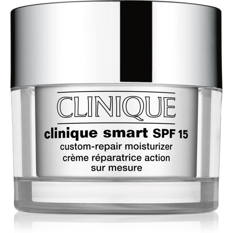 Clinique Smart Custom-Repair Moisturizer SPF 15 beztłuszczowy krem nawilżający z filtrem przeciwsłonecznym do cery bardzo suchej 50ml