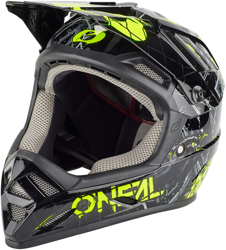 O'Neal Backflip Helmet, czarny/żółty XL | 61-62cm 2022 Kaski rowerowe
