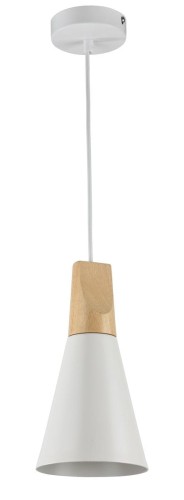 Bicones lampa wisząca 1-punktowa biała P359-PL-140-W