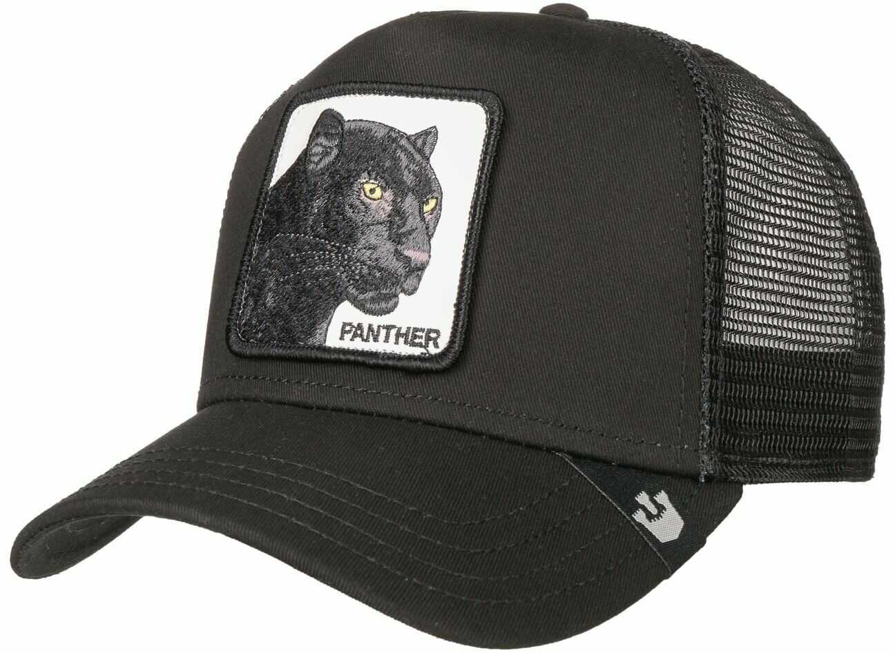 Black Panther Trucker Cap by Goorin Bros., czarny, One Size