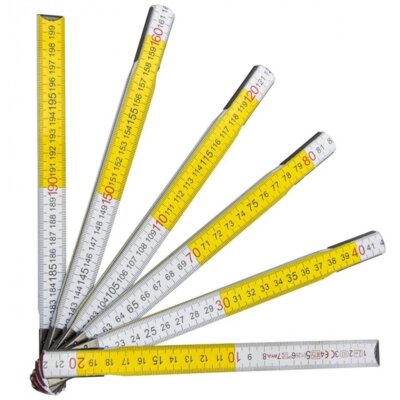 Dedra Drewniana miara składana 1m M6001 M6001