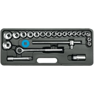 Vorel zestaw nasadek z grzechotką i przedłużką 1/2 10-32mm 24 części 58240
