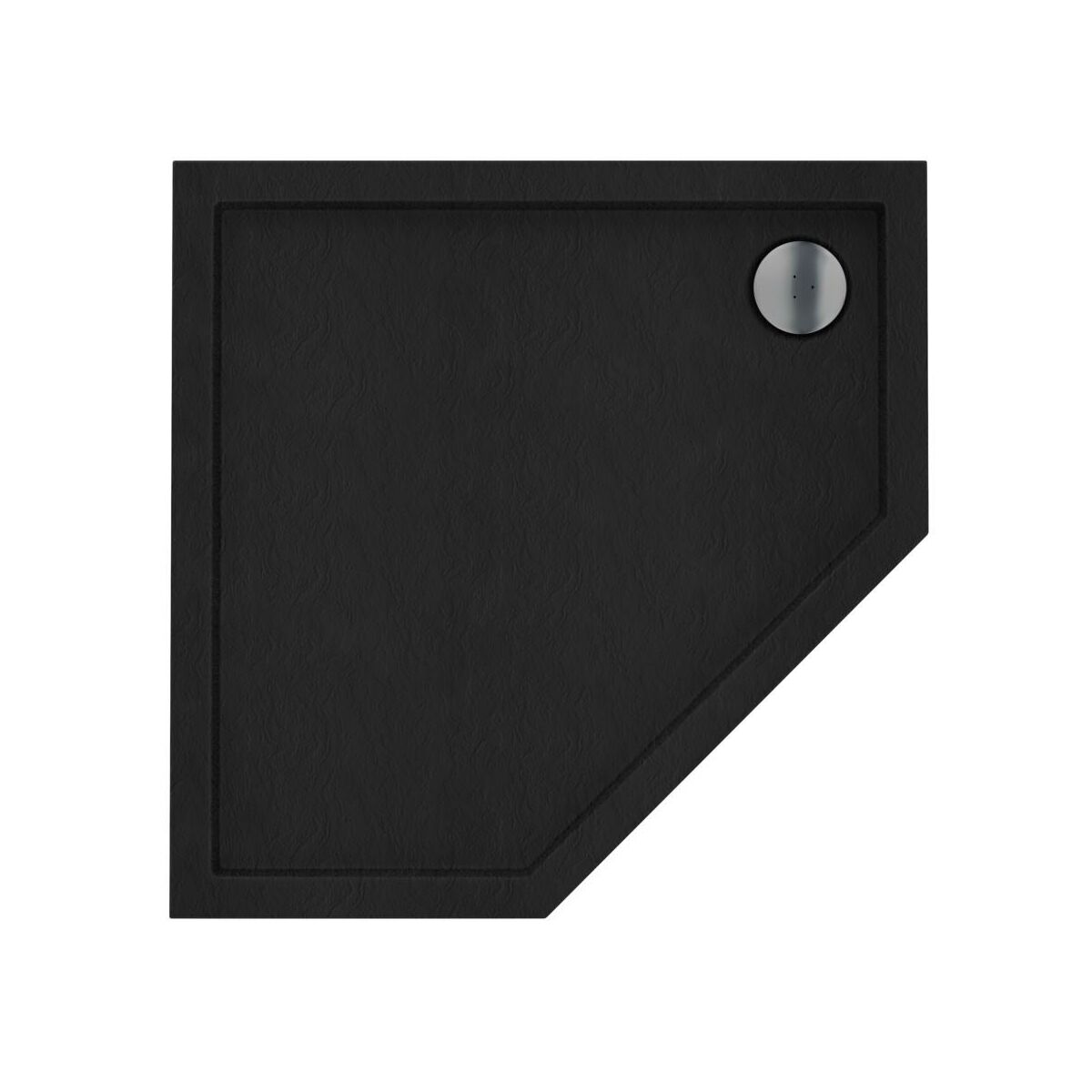 Brodzik do kabiny prysznicowej płaski Ipsilon 90 x 90 x 5 cm Sensea