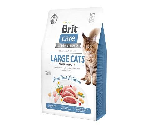 Brit Care Grain-Free Large Cats Power & Vitality 2 kg