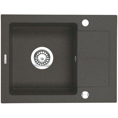 Deante Zorba 1-komorowy z krótkim ociekaczem - nero ZQZ_T11A ZQZ T11A [14929785]