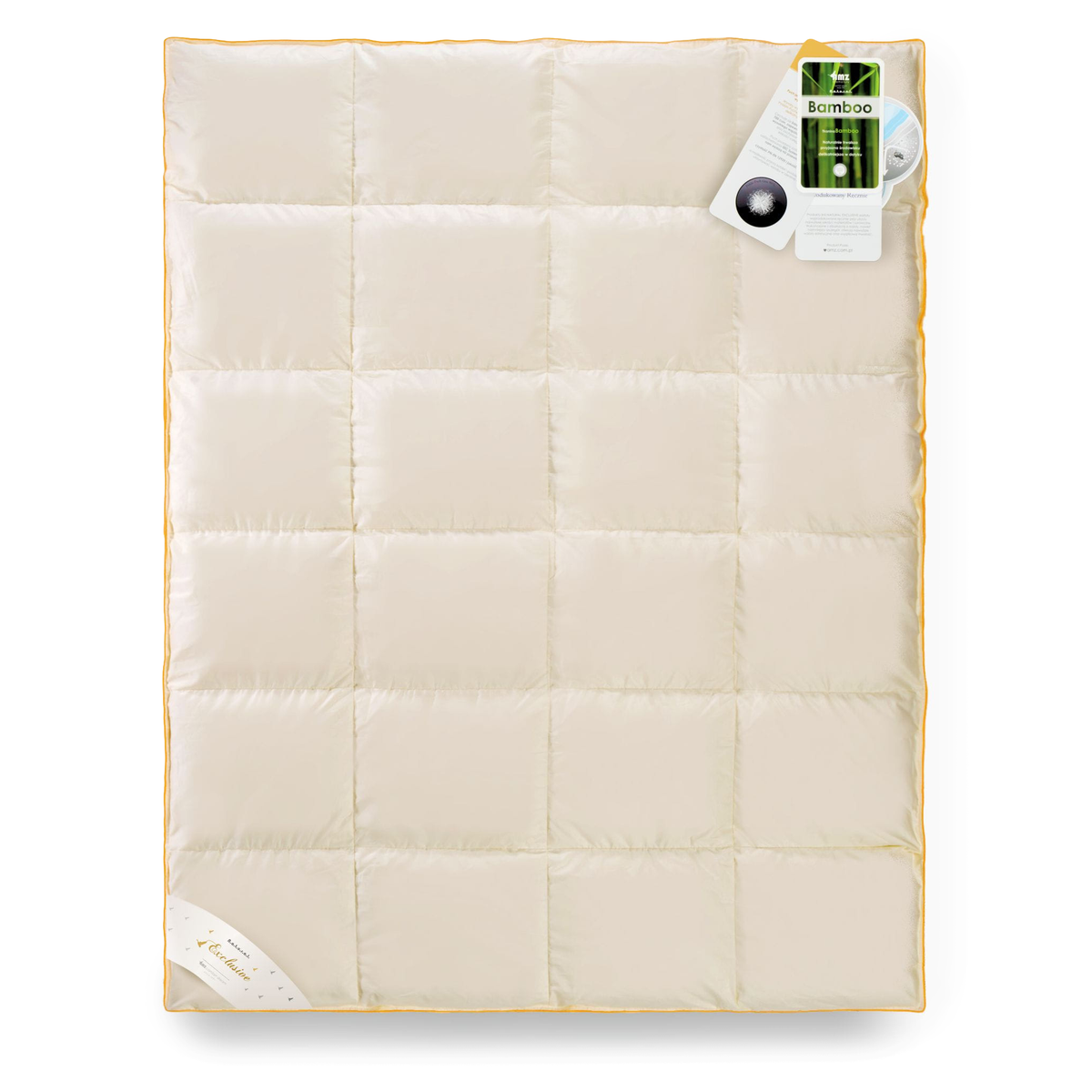 Kołdra Exclusive Materacowa Ciepła Krem 200x220