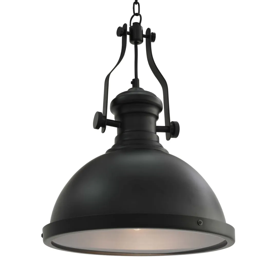Czarna Industrialna Lampa Sufitowa M5-F01