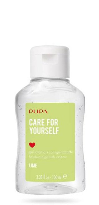 Pupa Care for yourself, żel antybakteryjny, limonka, 73% alkoholu, 100ml