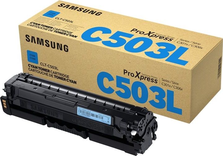 Toner Samsung CLT-C503L Cyan Oryginał SU014A