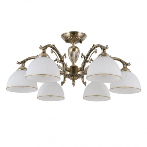 Italux Feneza lampa sufitowa 6-punktowa antyczny brąz PND-5122-6 PND-5122-6