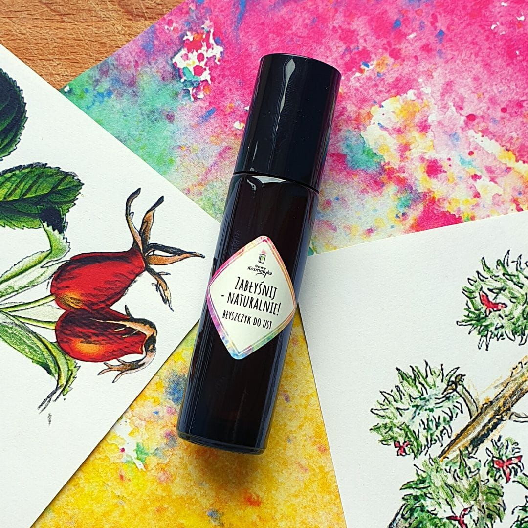 Nowa Kosmetyka Błyszczyk do Ust  Zabłyśnij Naturalnie 10ml