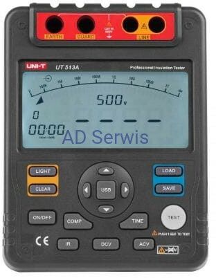 UT513A Miernik rezystancji izolacji UNI-T