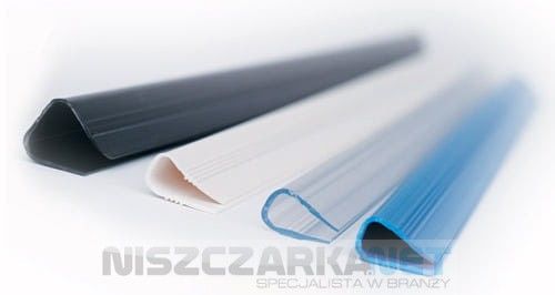 Fellowes Listwa wsuwana RELIDO 9-12 mm - opk 50szt Przeźroczysta