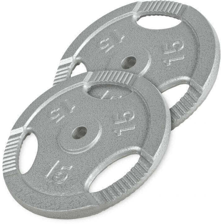 Gorilla Sports 30kg (2x15kg) Zestaw Obciążeń Gripper (100139-00003-0111)