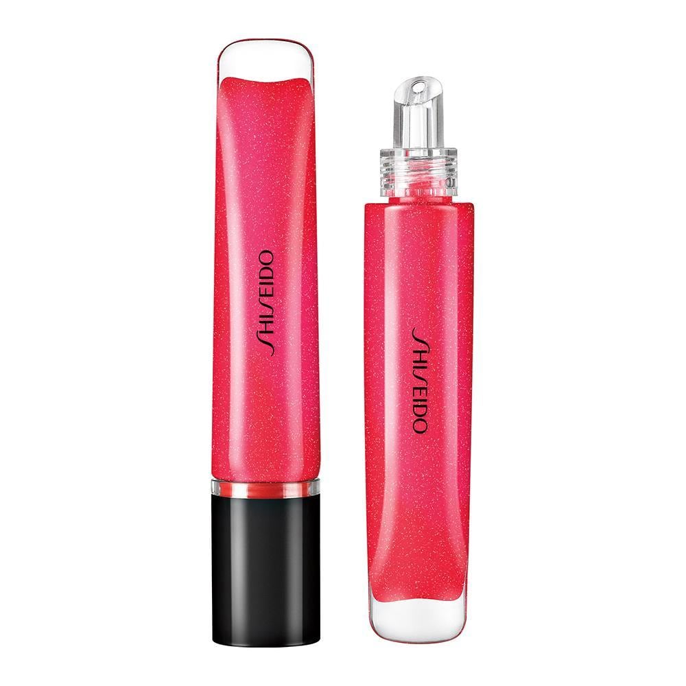 Shiseido Shimmer GelGloss połyskujący błyszczyk do ust o dzłałaniu nawilżającym odcień 07 Shin Ku Red 9 ml