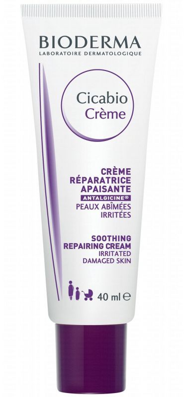 Bioderma Cicabio Creme antybakteryjny krem gojący przeciw podrażnieniom i swędzeniu skóry Cicabio Créme Soothing Repairing Cream) 40 ml