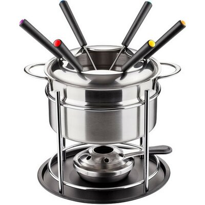 Lamart Zestaw zestaw do fondue TYPIA LT7008,stal nierdzewna,20cm, 11 części LT 7008