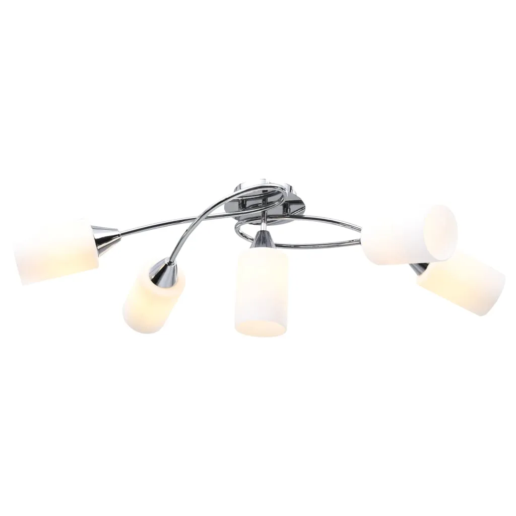 Ceramiczna lampa sufitowa z długimi kloszami - EX216 L8-K34