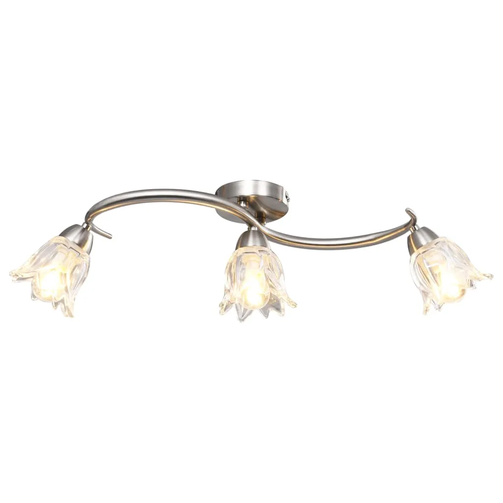 Lampa listwa sufitowa ze szklanymi kloszami - 3X EX208 E4-M32