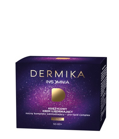 Dermika Insomnia 50-60+ księżycowy krem ujędrniający na noc 50ml