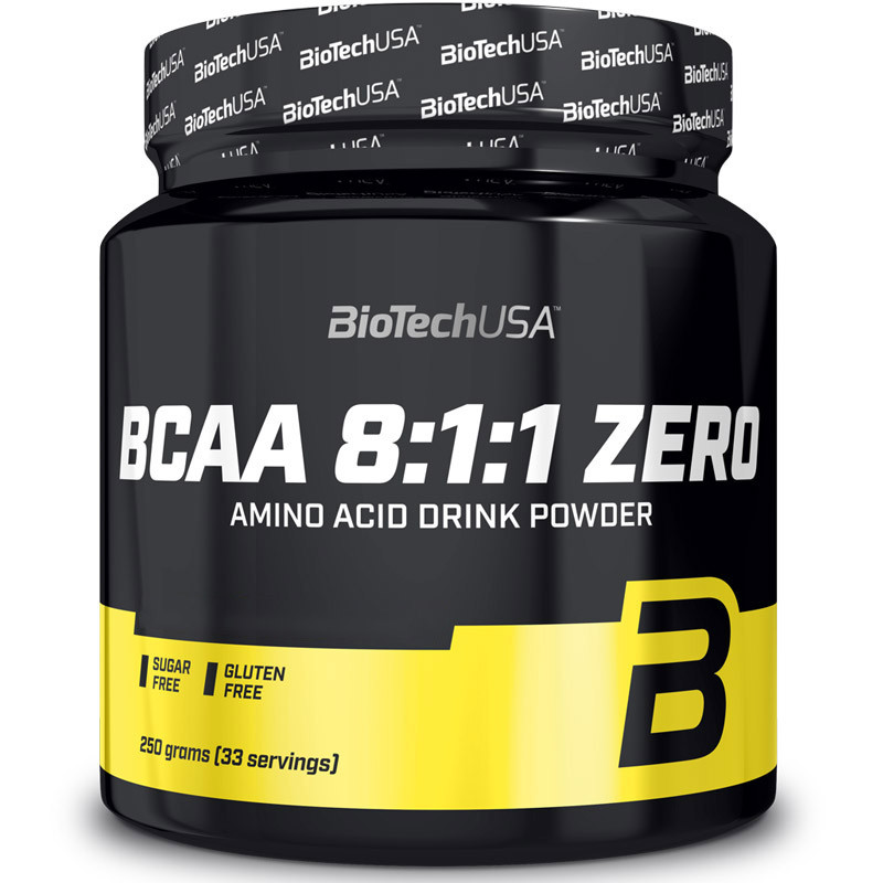 BioTech BCAA 8:1:1 Zero - 250g (33 porcje) - Cola