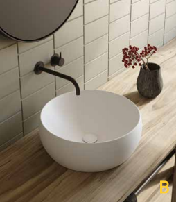 Galassia Dream Umywalka nablatowa 48x48x17 cm biała 7333