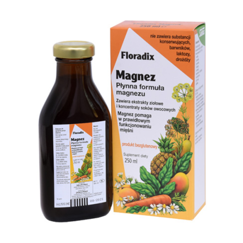 FLORADIX ZIOŁO-PIAST FLORADIX MAGNEZ 250ML