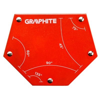 Graphite Spawalniczy kątownik magnetyczny 111 x 136 x 24 mm 56H905