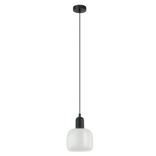 Italux Lamezia lampa wisząca 3-punktowa czarna PND-67594-3-BK+CL PND-67594-3-BK+CL