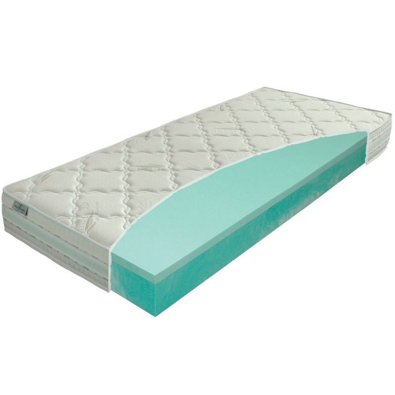 MATERASSO materasso Visco Green Lux 7-strefowy materac z zimnej pianki naturalny 909143