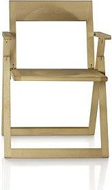 Fotel składany Aviva buk